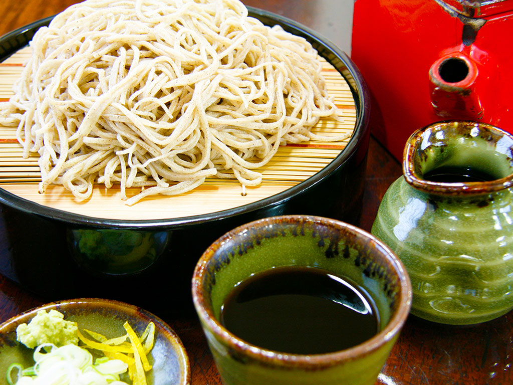 腰が強く風味豊かな秩父そば